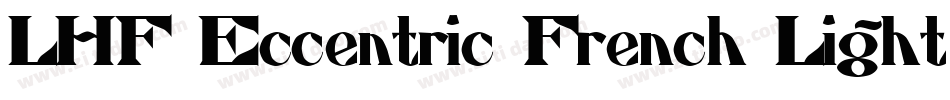 LHF Eccentric French Light字体转换